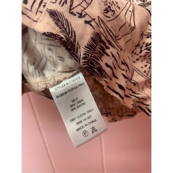 ASTR The Label Larisa Bondi Squareneck Blouse Top XS - Picture 8 of 9